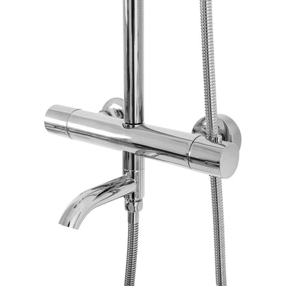 Thermostat Duschset Lungo Chrome  2