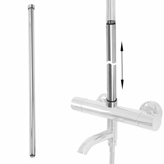 Verlängerung Für Bade-duschgarnitur Chrom 60cm  1