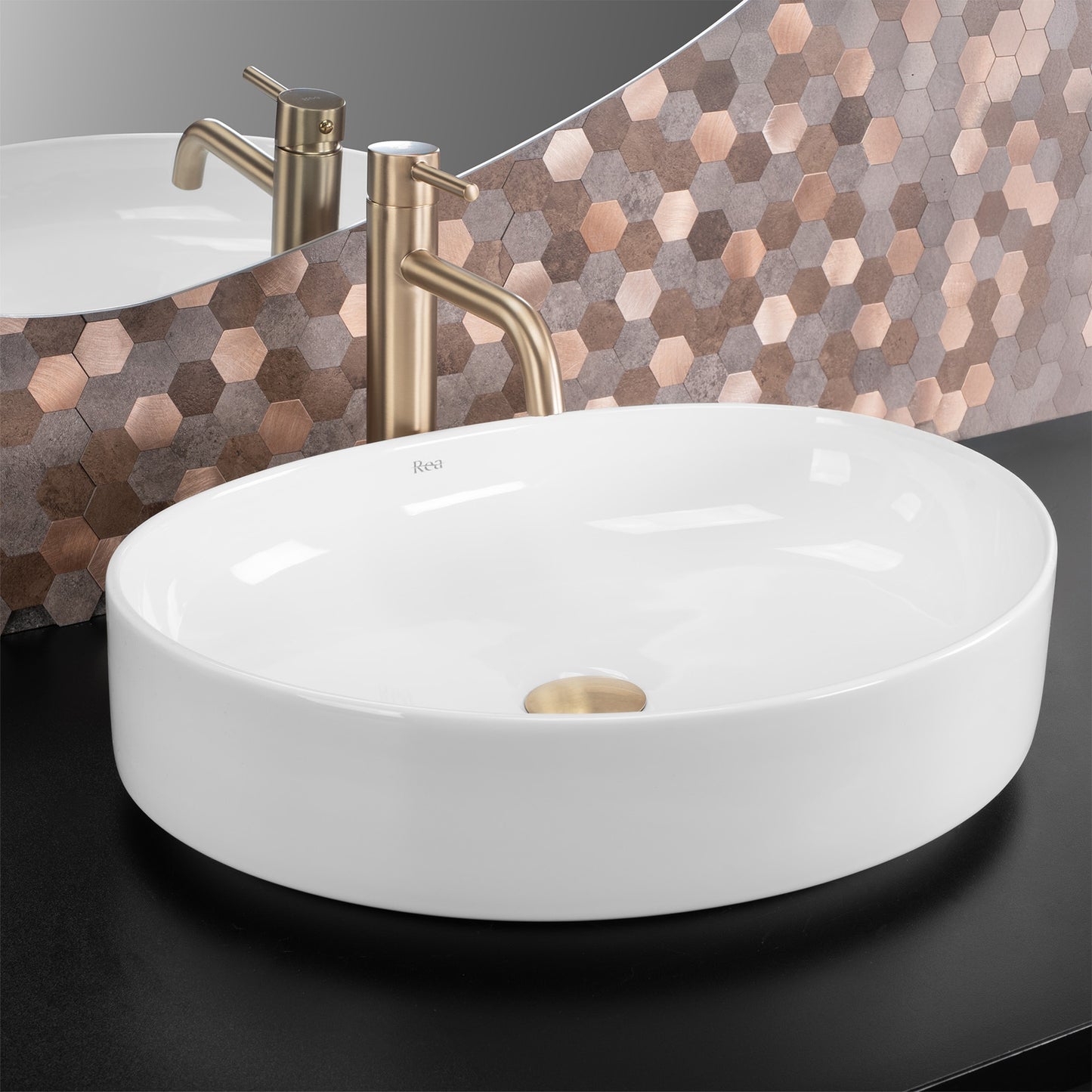 Aufsatzwaschbecken Rea Sabina 50  3