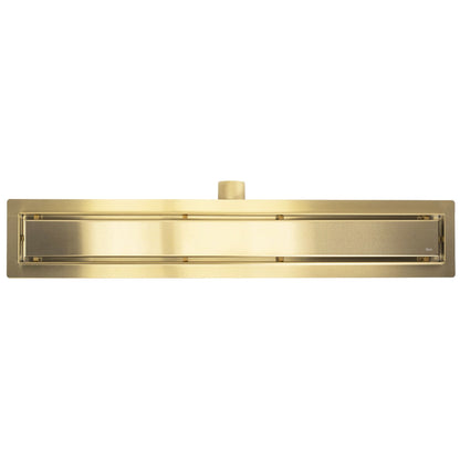 Duschrinne Rea Neox Brush Gold 60  6