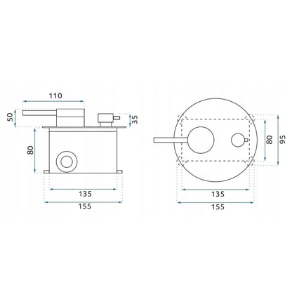 Unterputz Duschset Rea Foss Clif Nickel Brush + Box  5