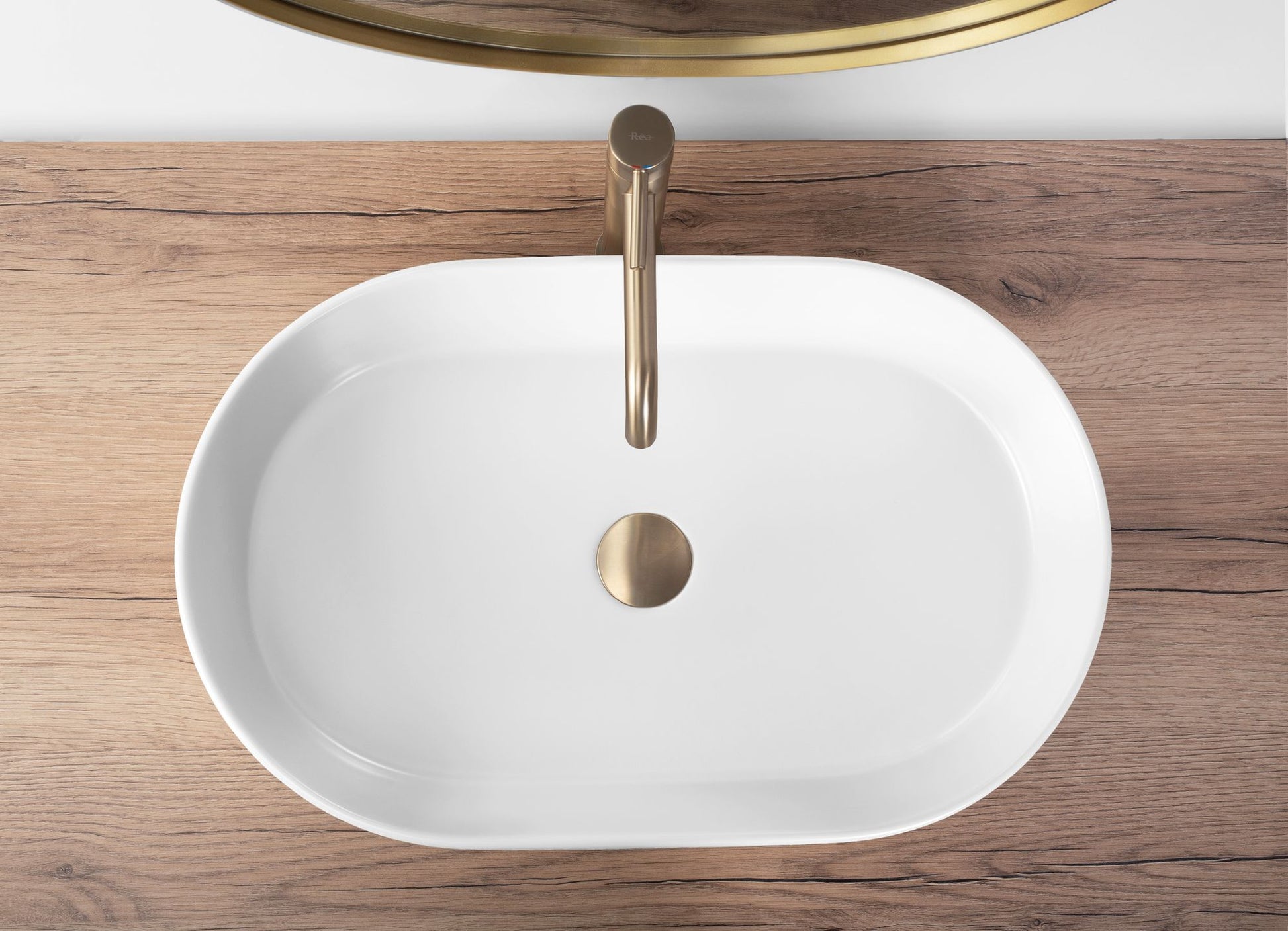 Aufsatzwaschbecken Rea NADIA 60 WHITE MATT 3