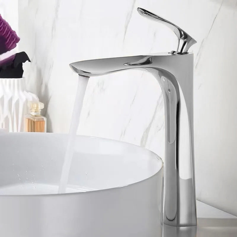 Waschbeckenarmatur Rea Orbit Chrom High  2