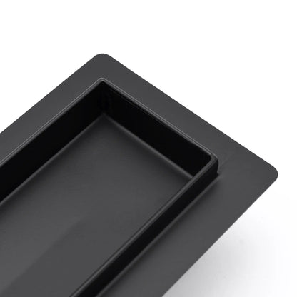 Duschrinne Rea Greek PRO Black matt 80  6