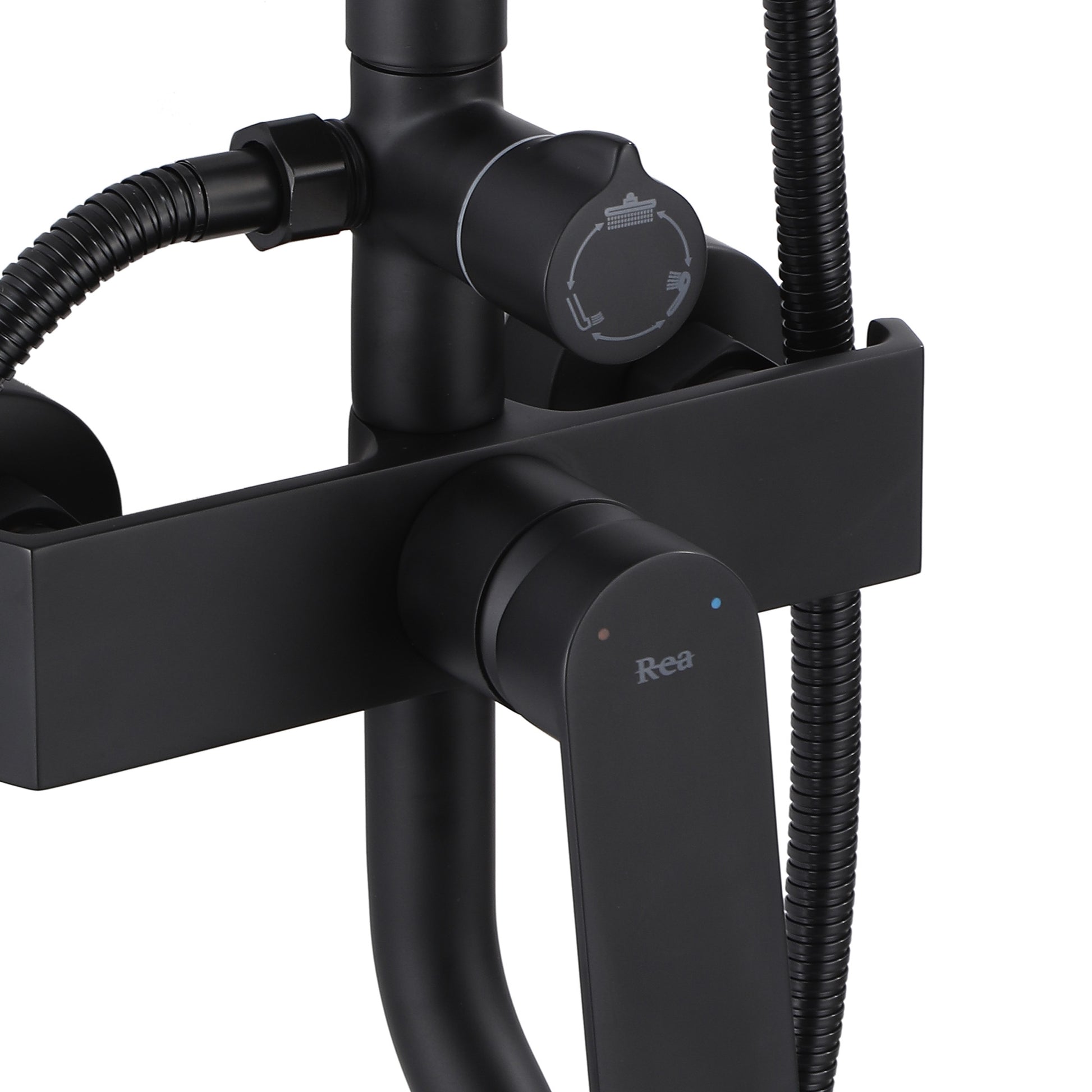 Duschset REA HASS Black  4