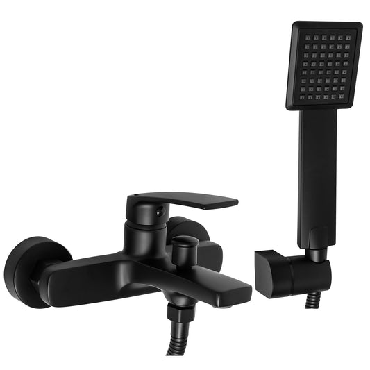Wannenarmatur  REA LUPPO Black Mat  1