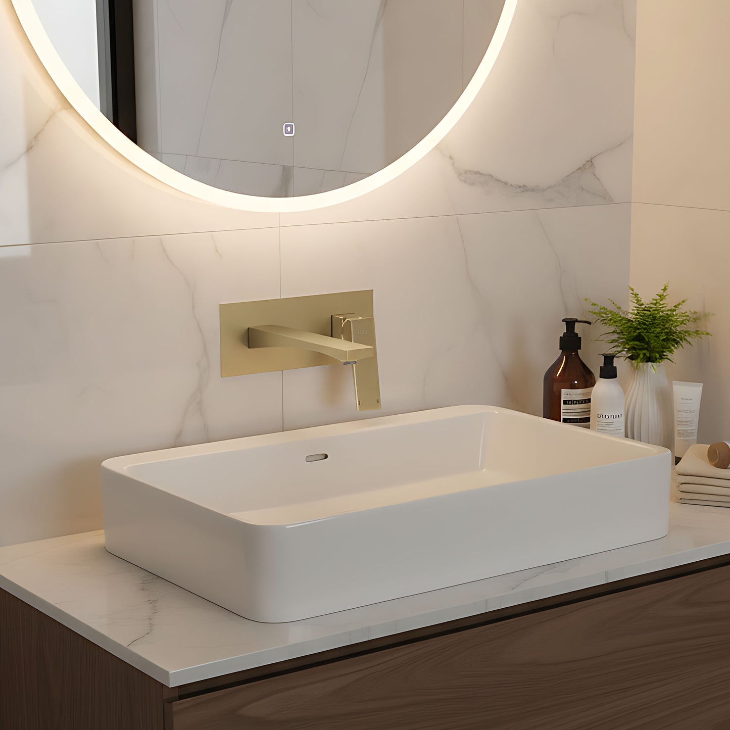 Unterputz Armatur Rea Joe Brush Gold  8