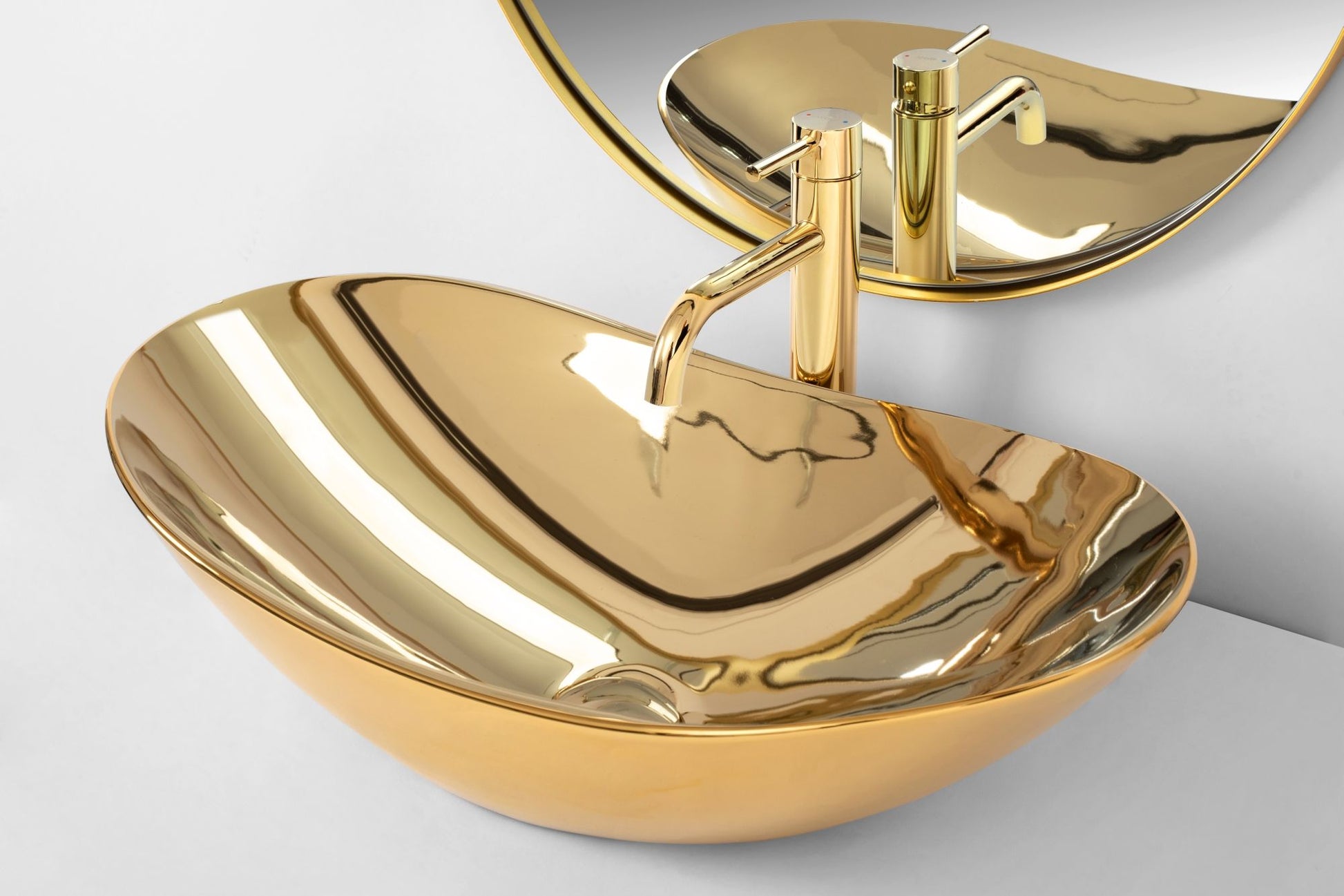 Aufsatzwaschbecken Rea Royal Gold 4