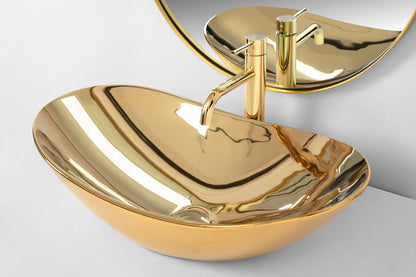 Aufsatzwaschbecken Rea Royal Gold 4
