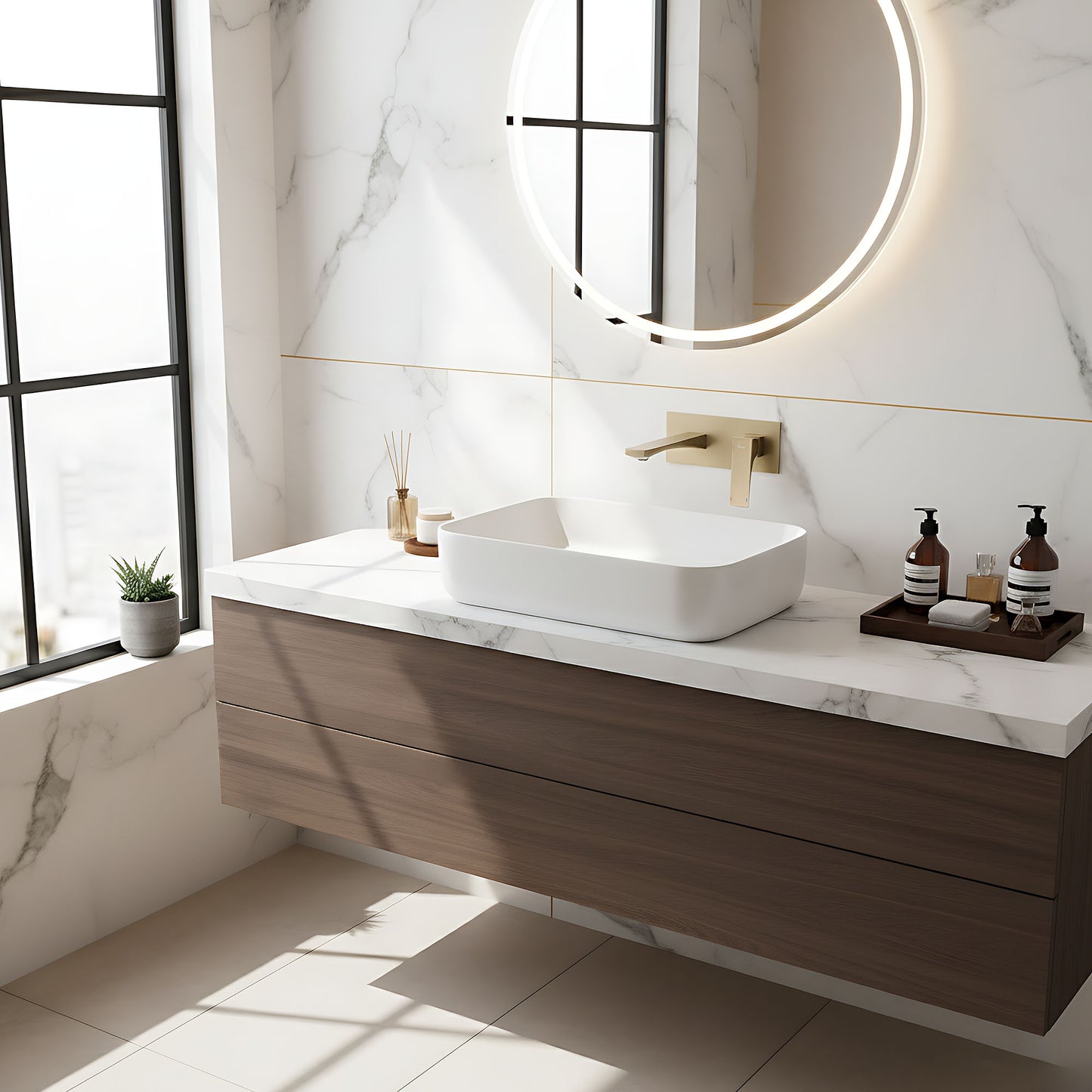 Unterputz Armatur Rea Joe Brush Gold  5