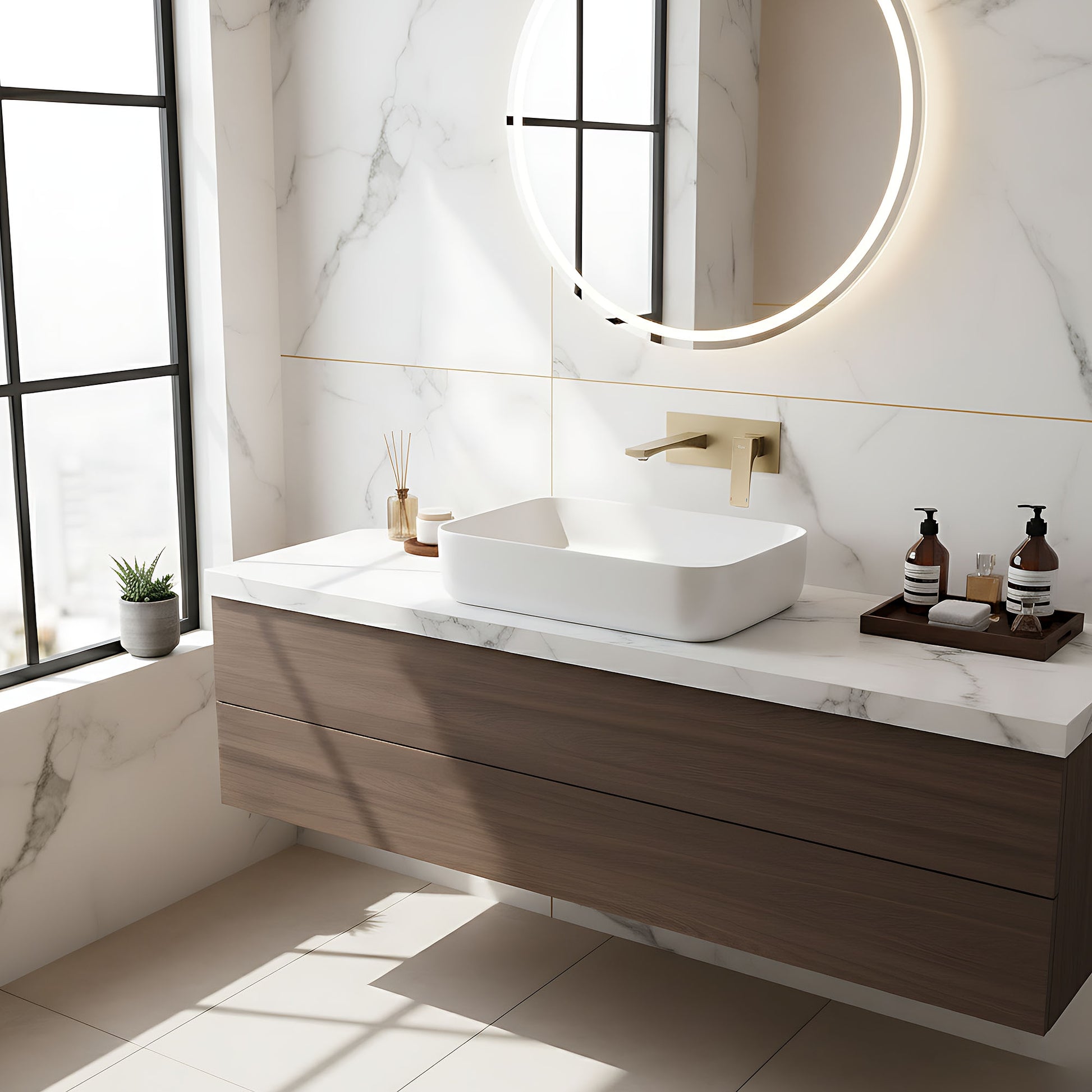 Unterputz Armatur Rea Joe Brush Gold  5