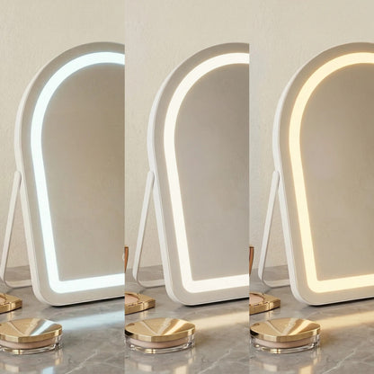 Spiegel LED GLAM White 40x45cm  7
