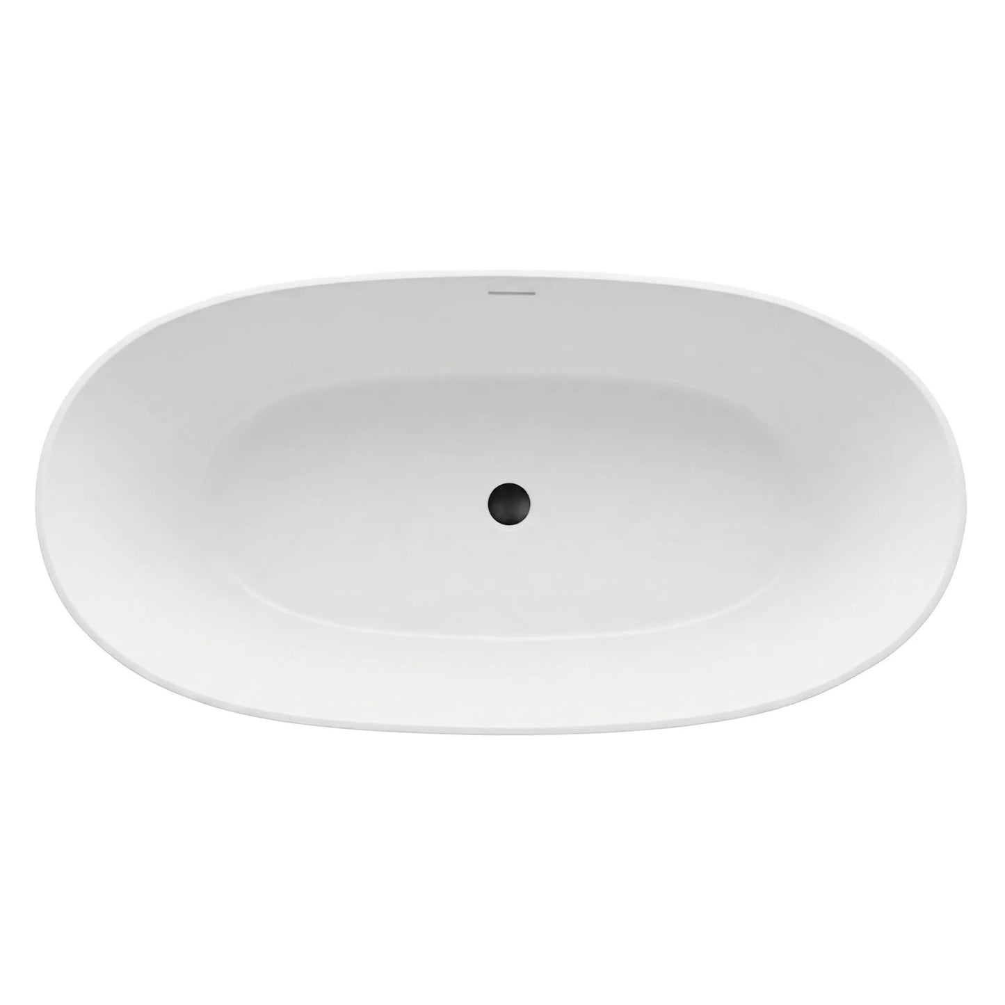 Freistehende Acrylbadewanne ROMA  170 Gebürstete Kupfer Stöpselabdeckung 7