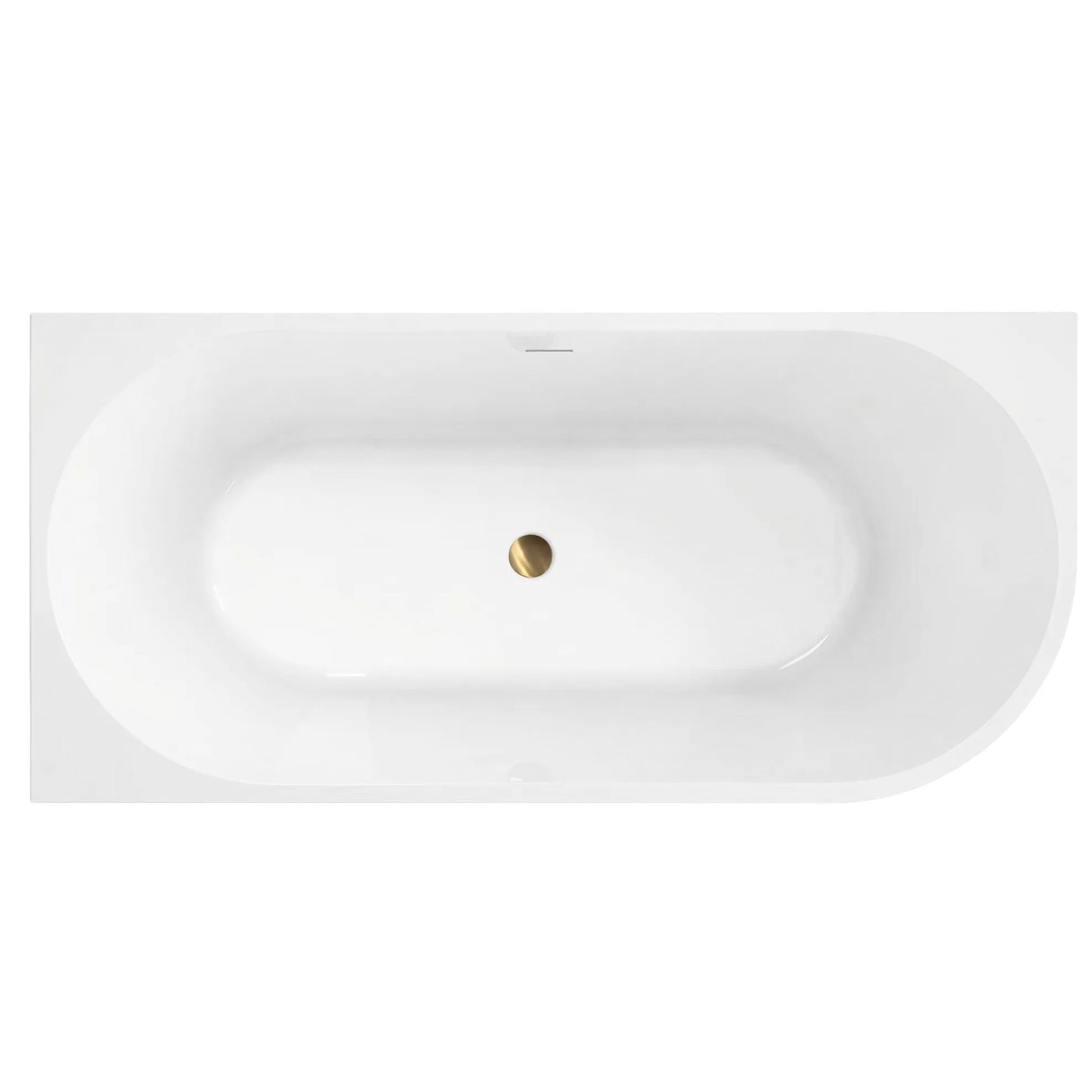 Acryl Eckbadewanne SYDNEY BELLANTO LEFT 150cm Schwarze Stöpselabdeckung 7