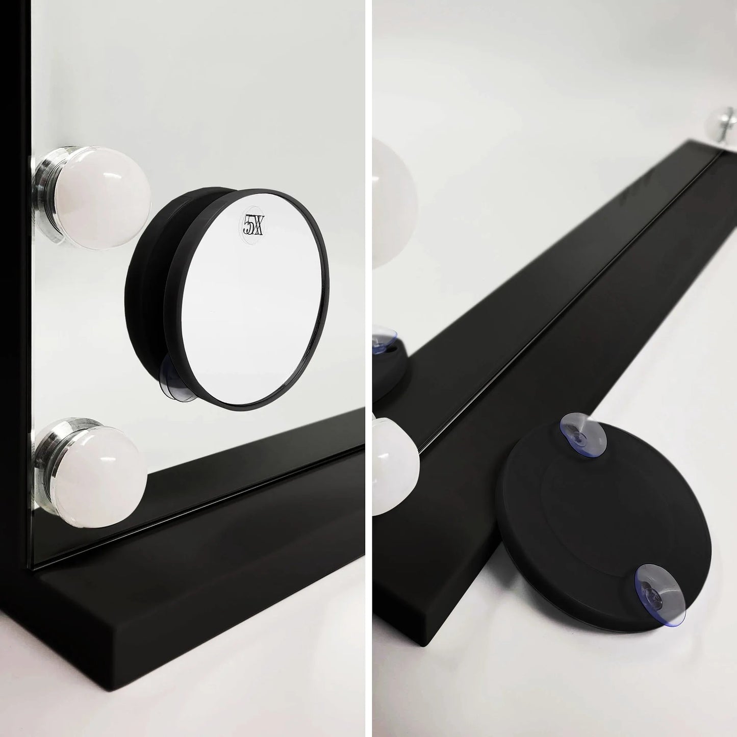 Spiegel LED HOLLYWOOD Black  7