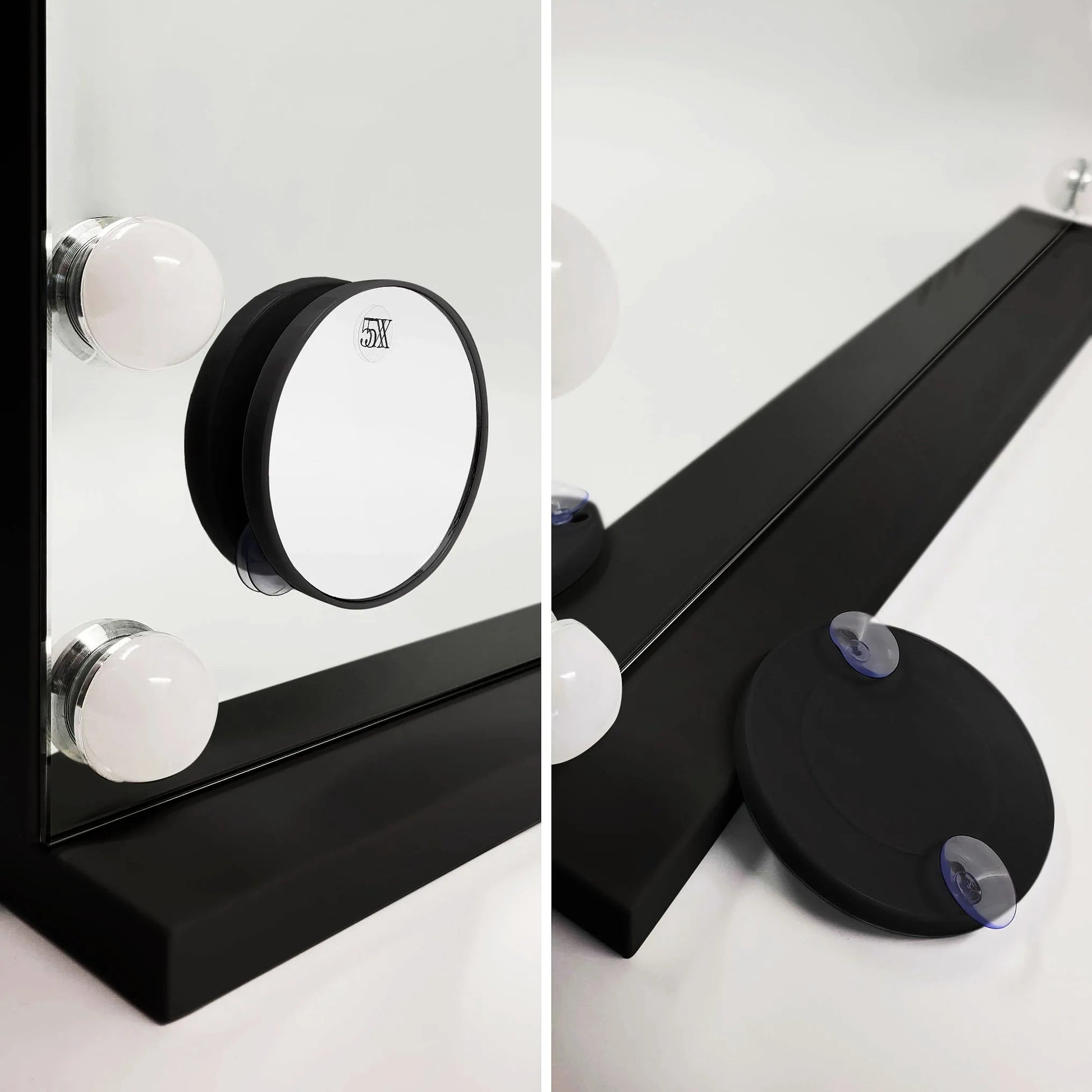 Spiegel LED HOLLYWOOD Black  7