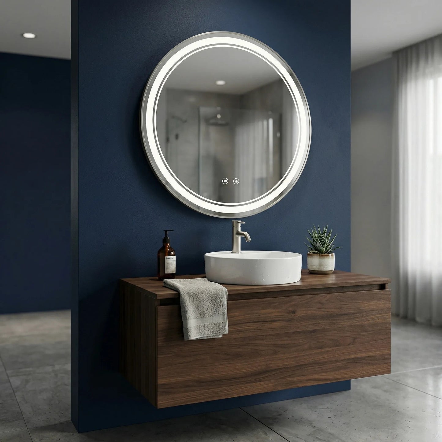 Spiegel LED SOFT 60  7