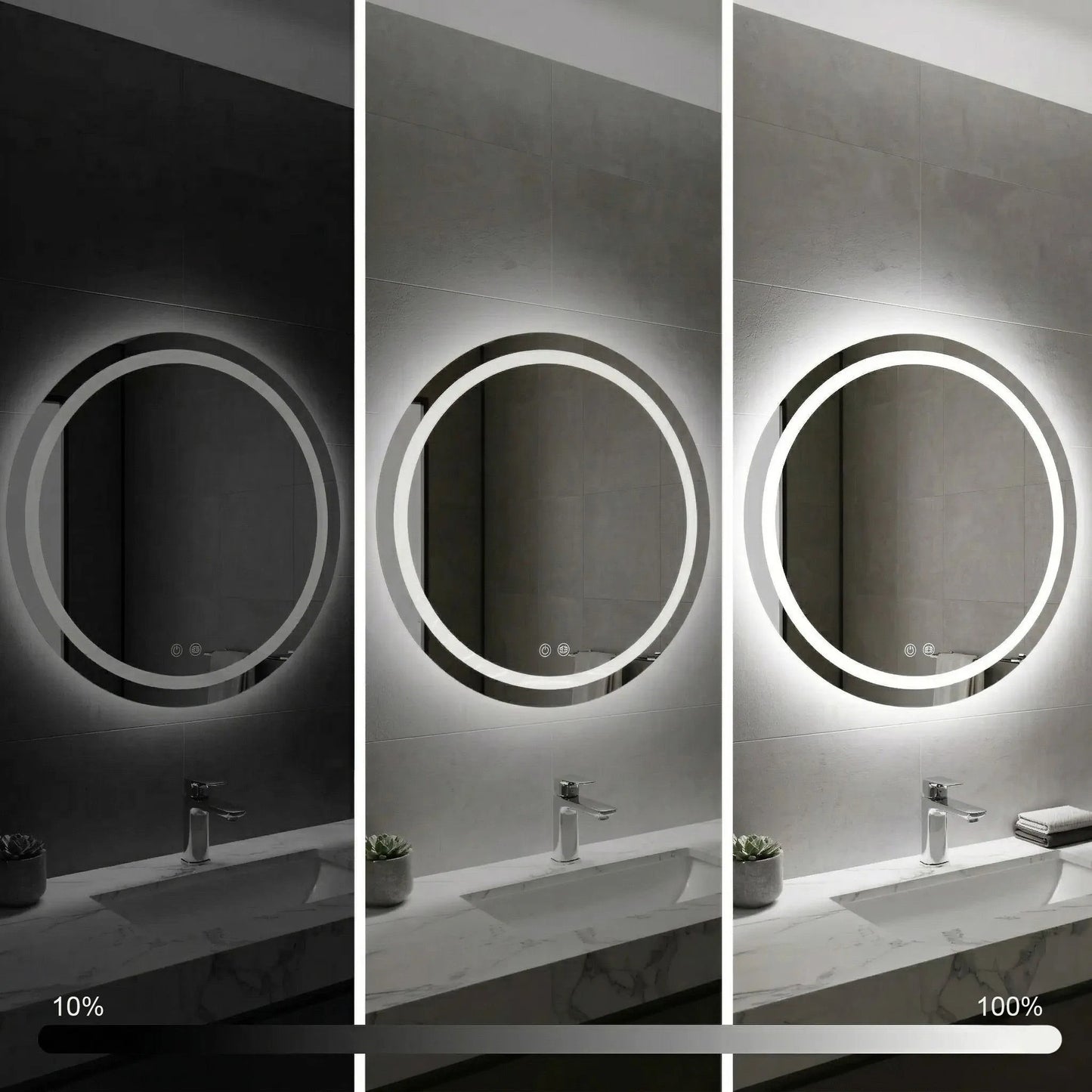 Spiegel LED SOFT 80  7