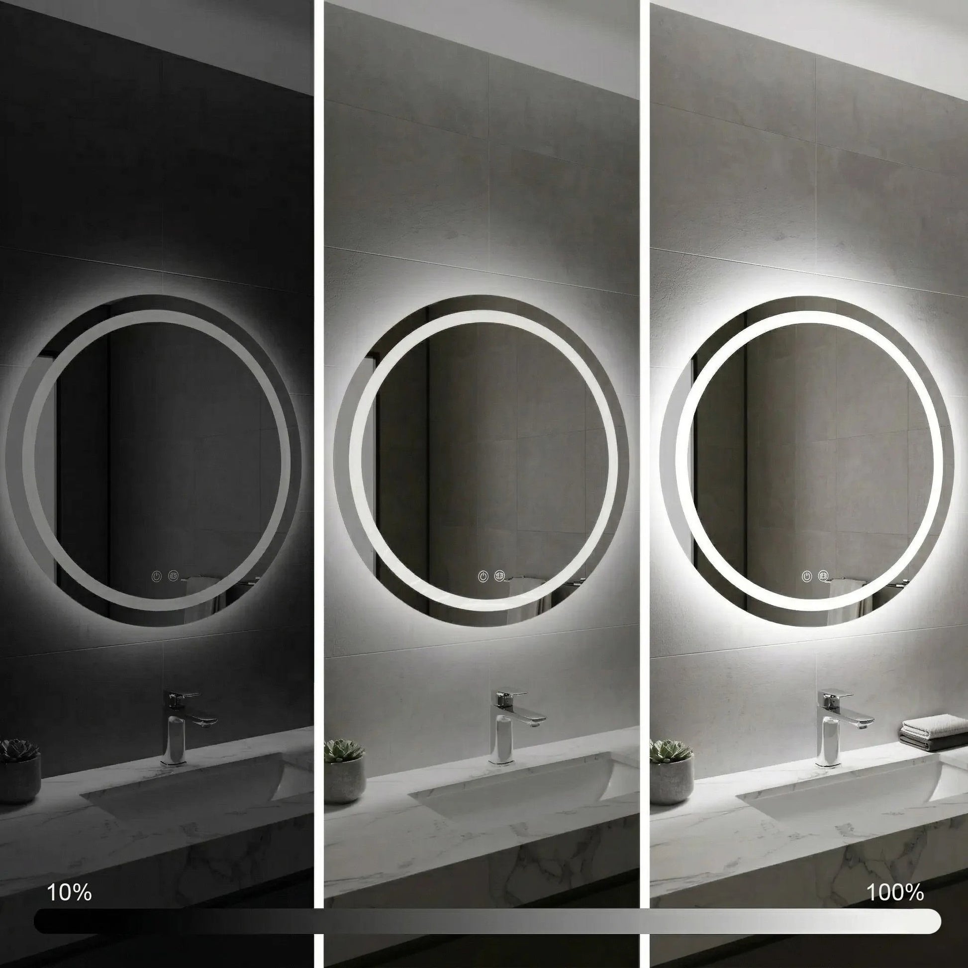 Spiegel LED SOFT 80  7
