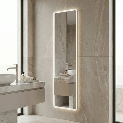 Spiegel LED 150x50cm MOL-SQ  7