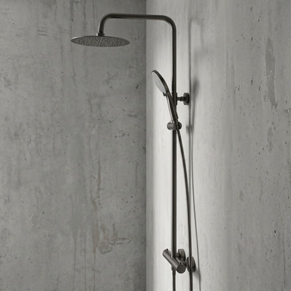 Duschset ohne Auslauf mit Thermostat Rea Lungo Titan  7