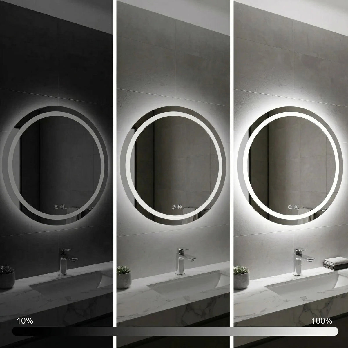 Spiegel LED SOFT 70  7