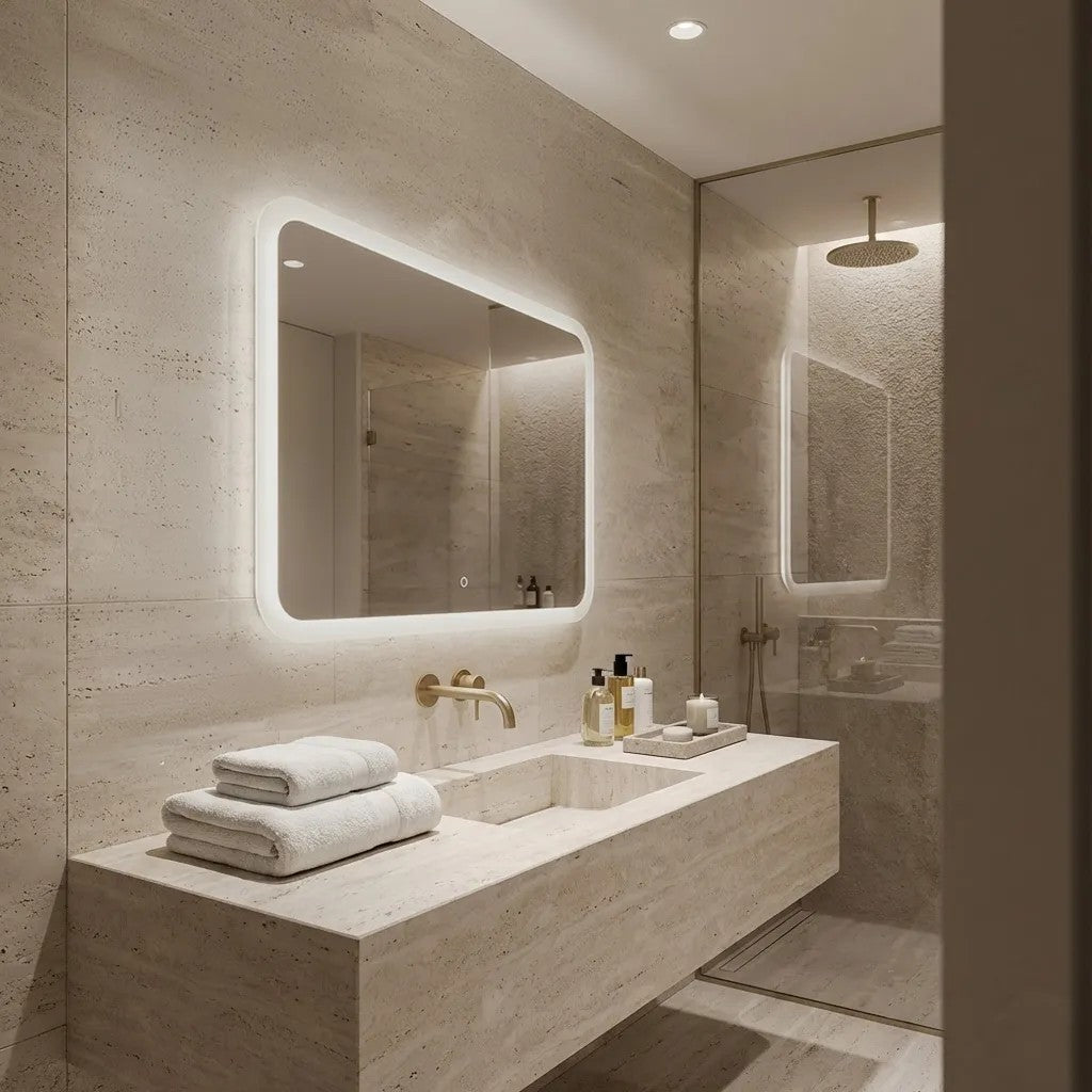 Spiegel LED 80x60cm TOP-3  7