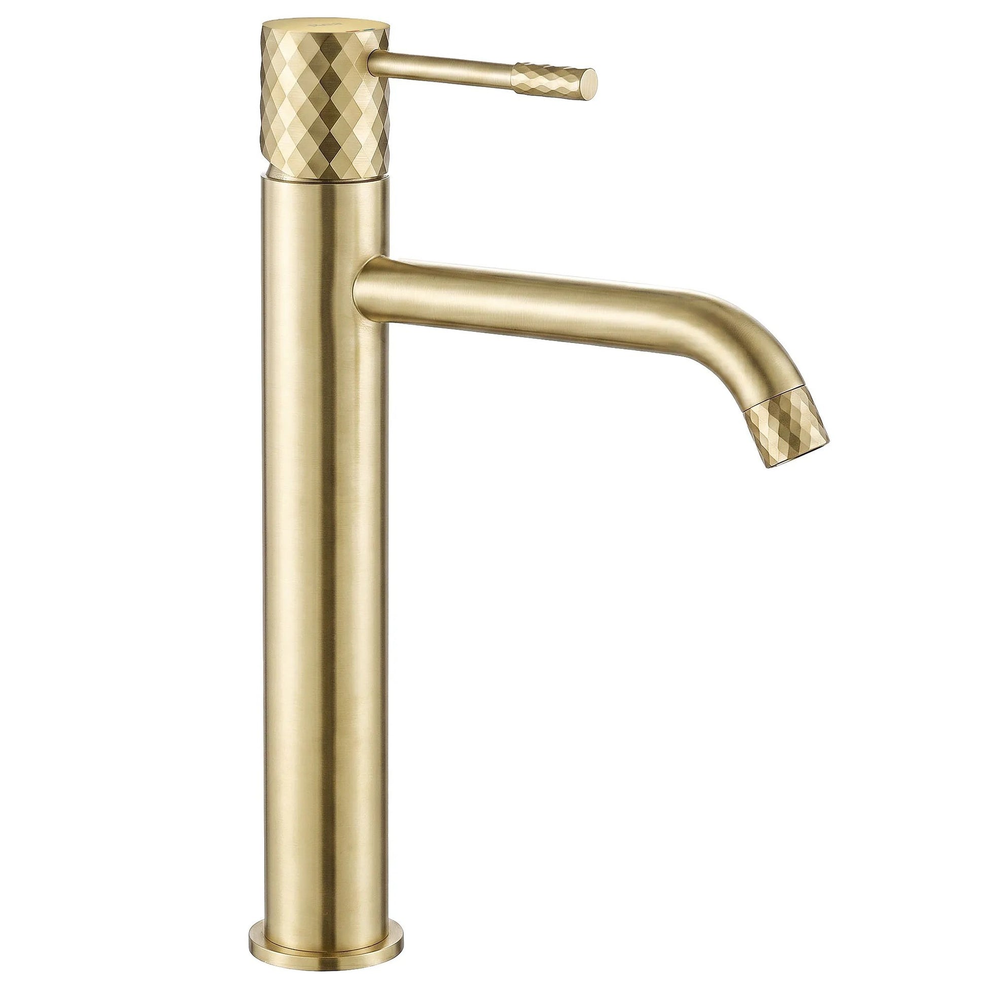 Waschbeckenarmatur Rea Lungo Diamond Brush  Gold high  7