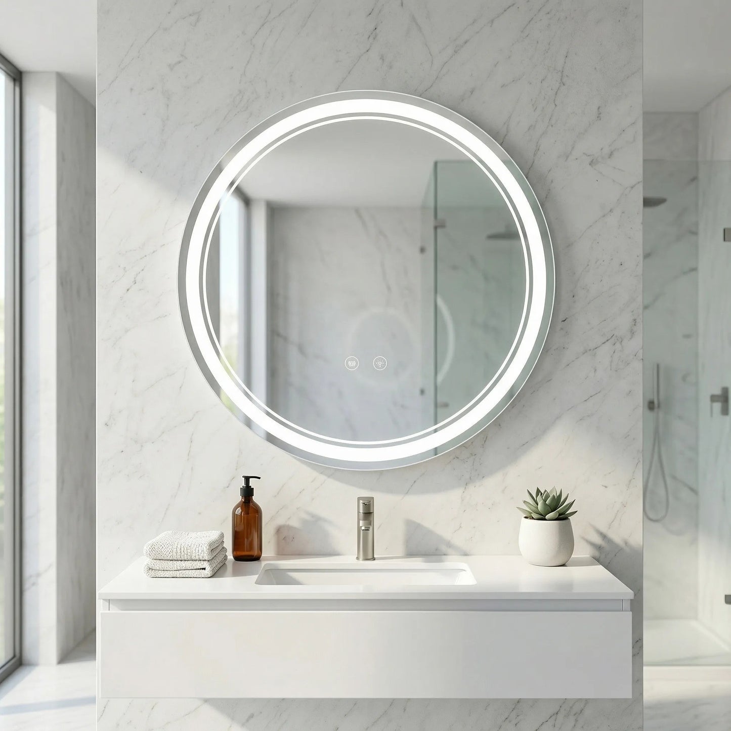 Spiegel LED SOFT 90  7