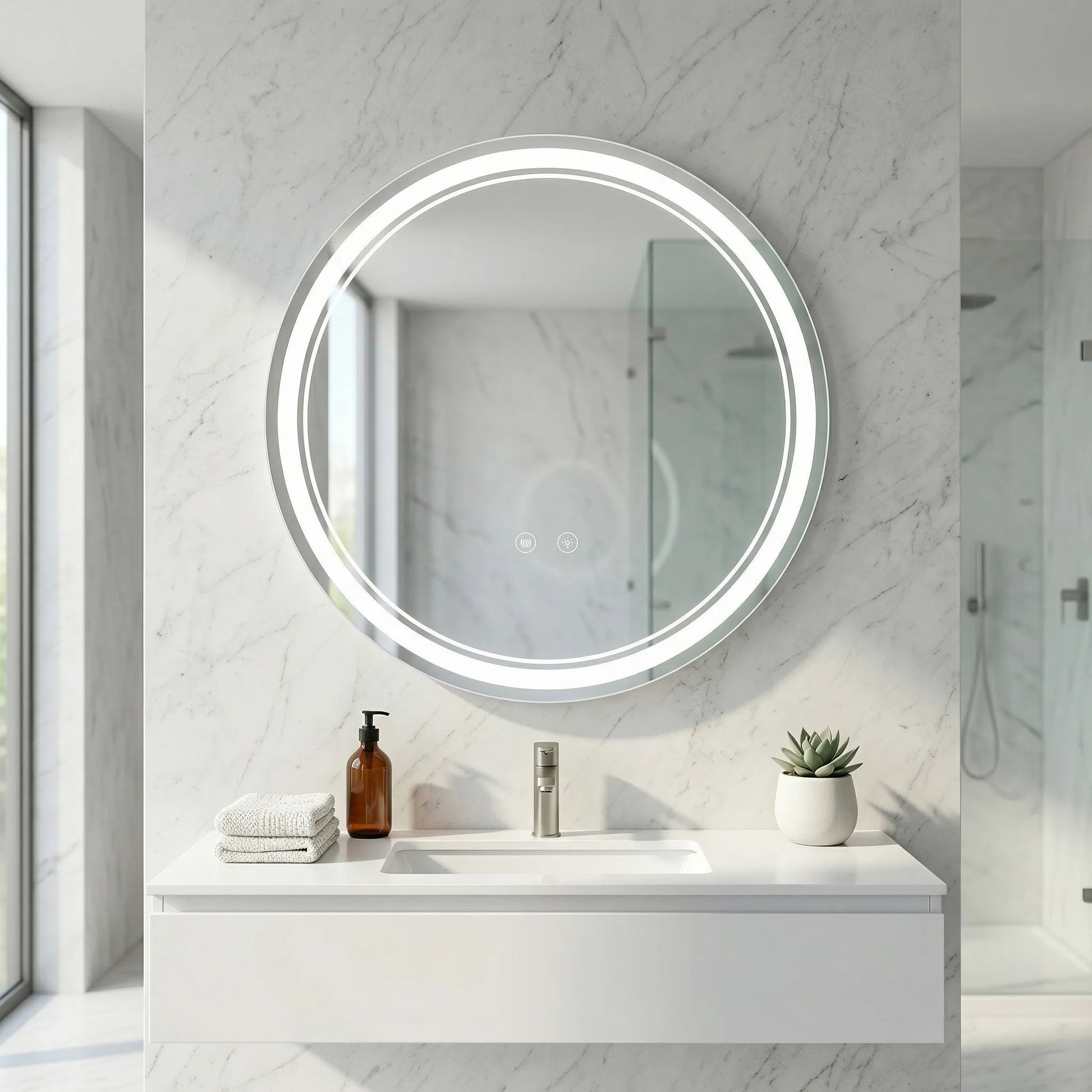 Spiegel LED SOFT 90  7