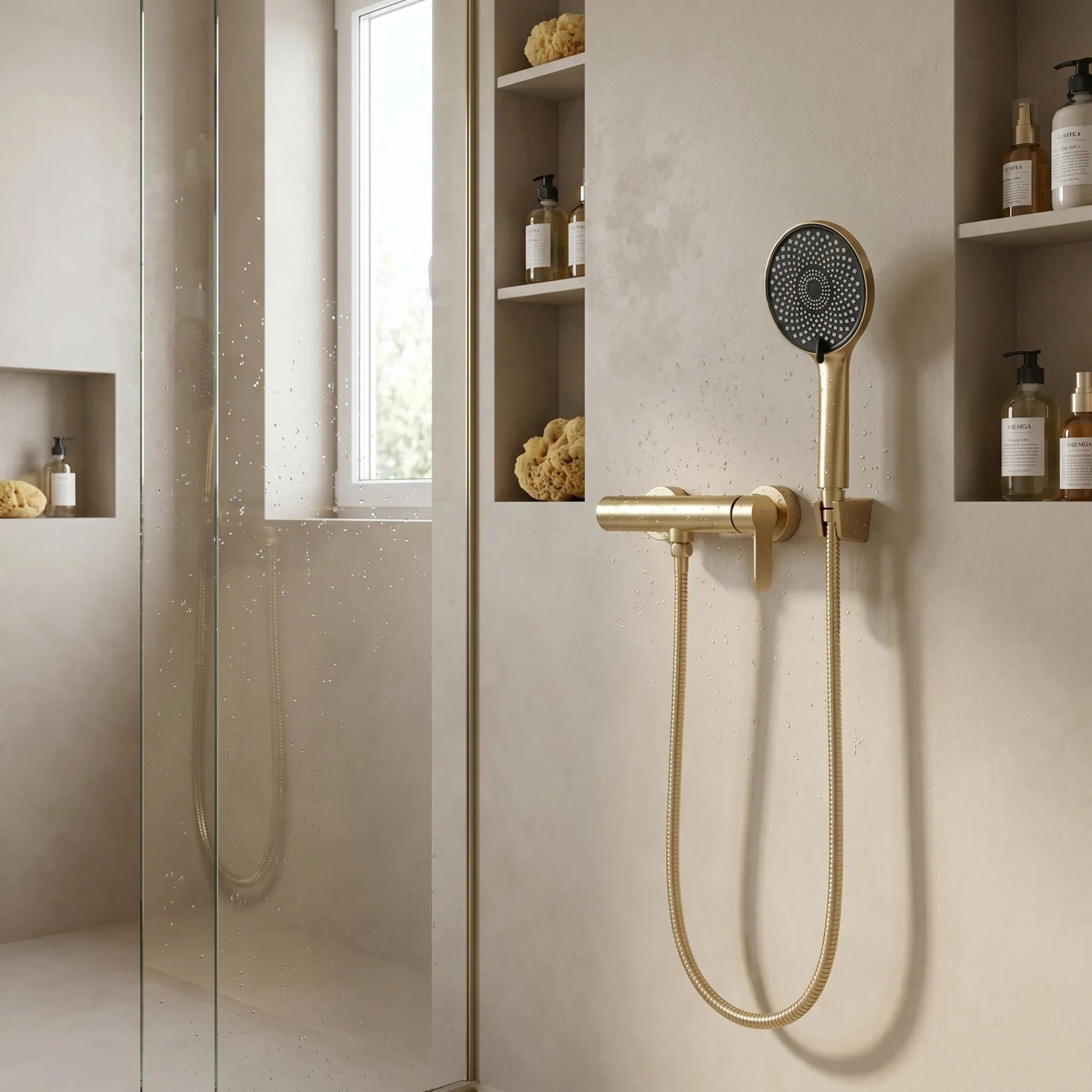 Duscharmatur REA Arcos Brush Gold  7
