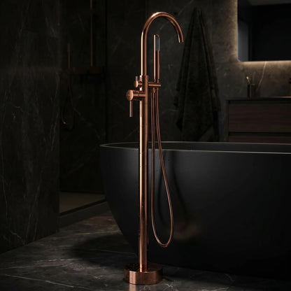 Freistehende Armatur Rea Lungo Copper  7