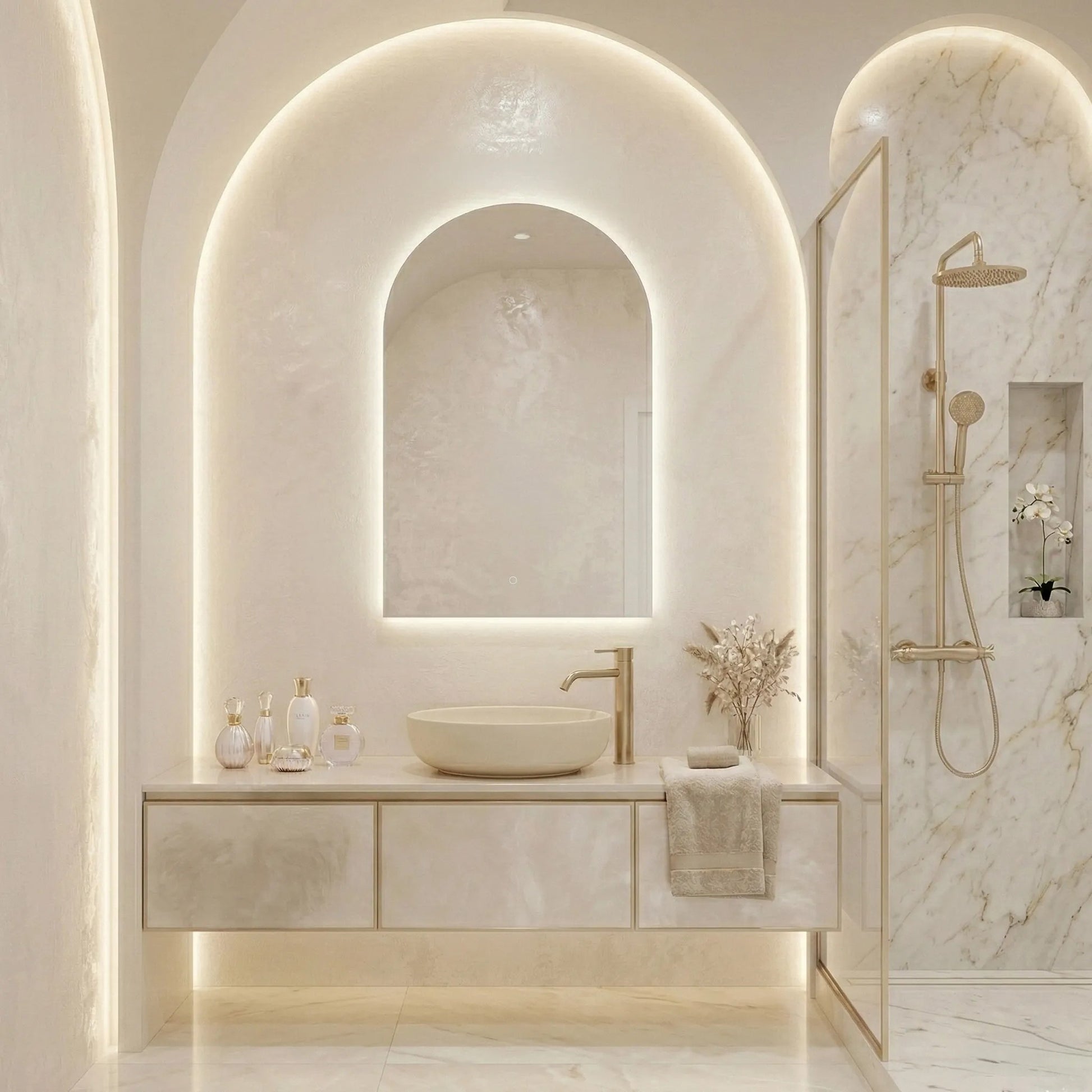 Spiegel LED 90x60cm TOP-1  7