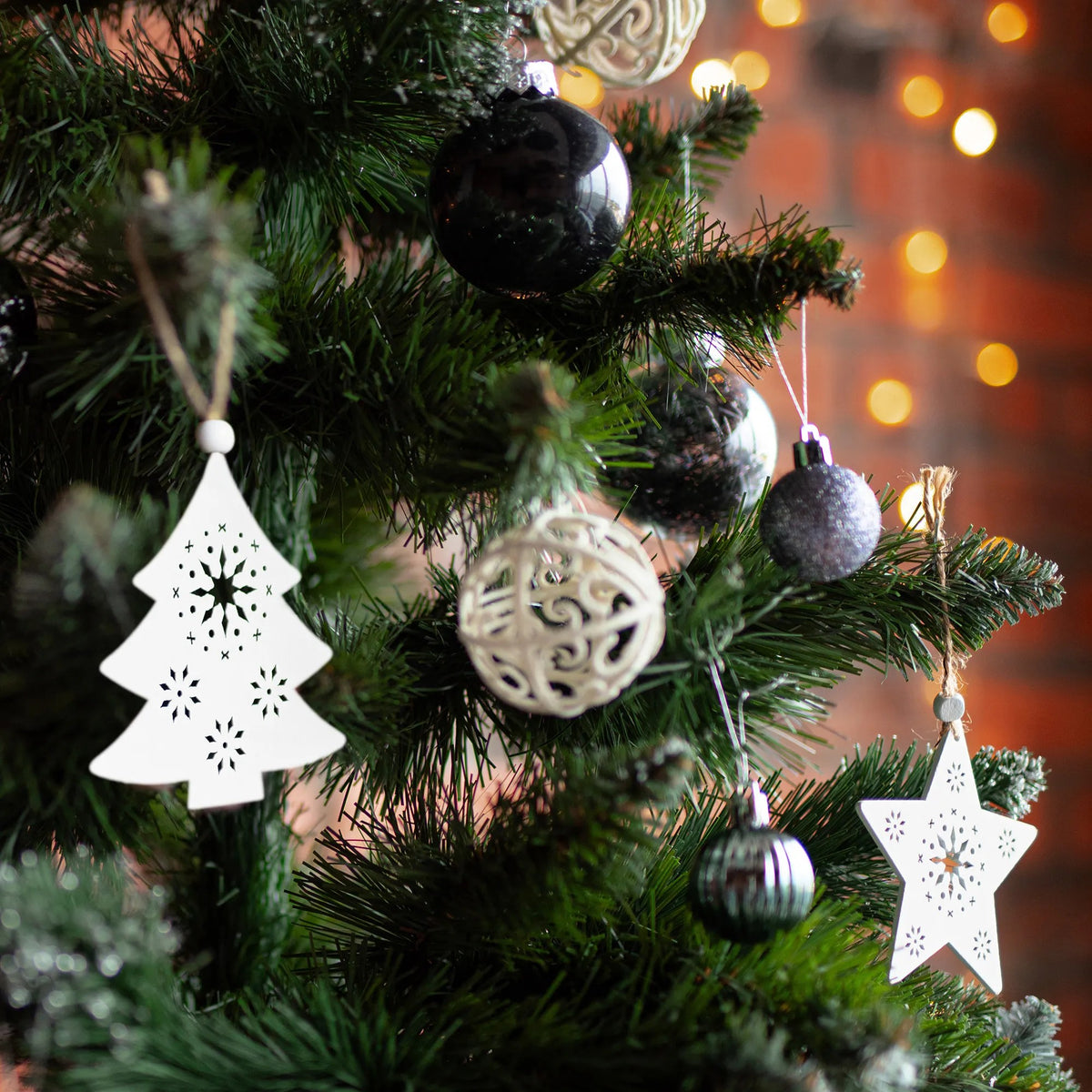 Christbaumkugeln 311433C Silver 7