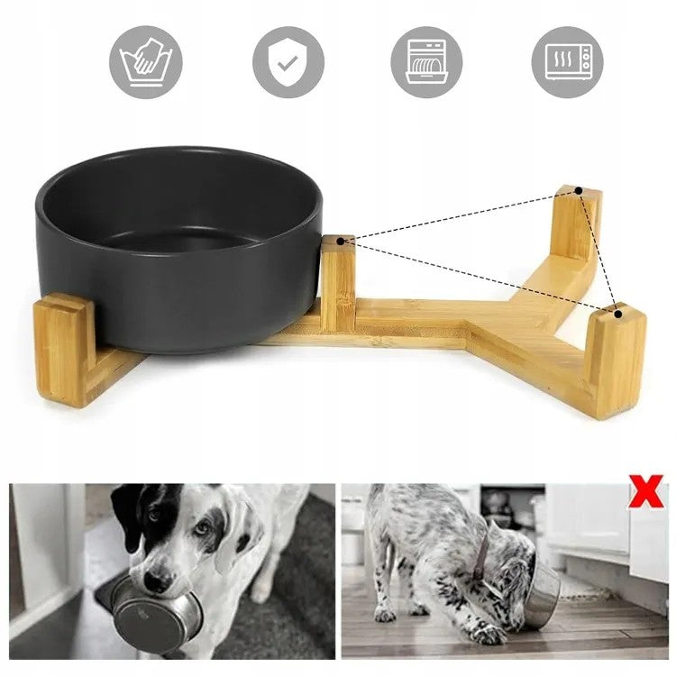 Napf Für Hund/Katze/Haustier BLACK 331579 + Sitzbezug Für Hunde 7