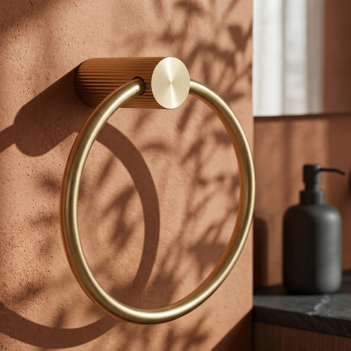 Badezimmerhaken Ring 64106 SOLO Brush Gold 7