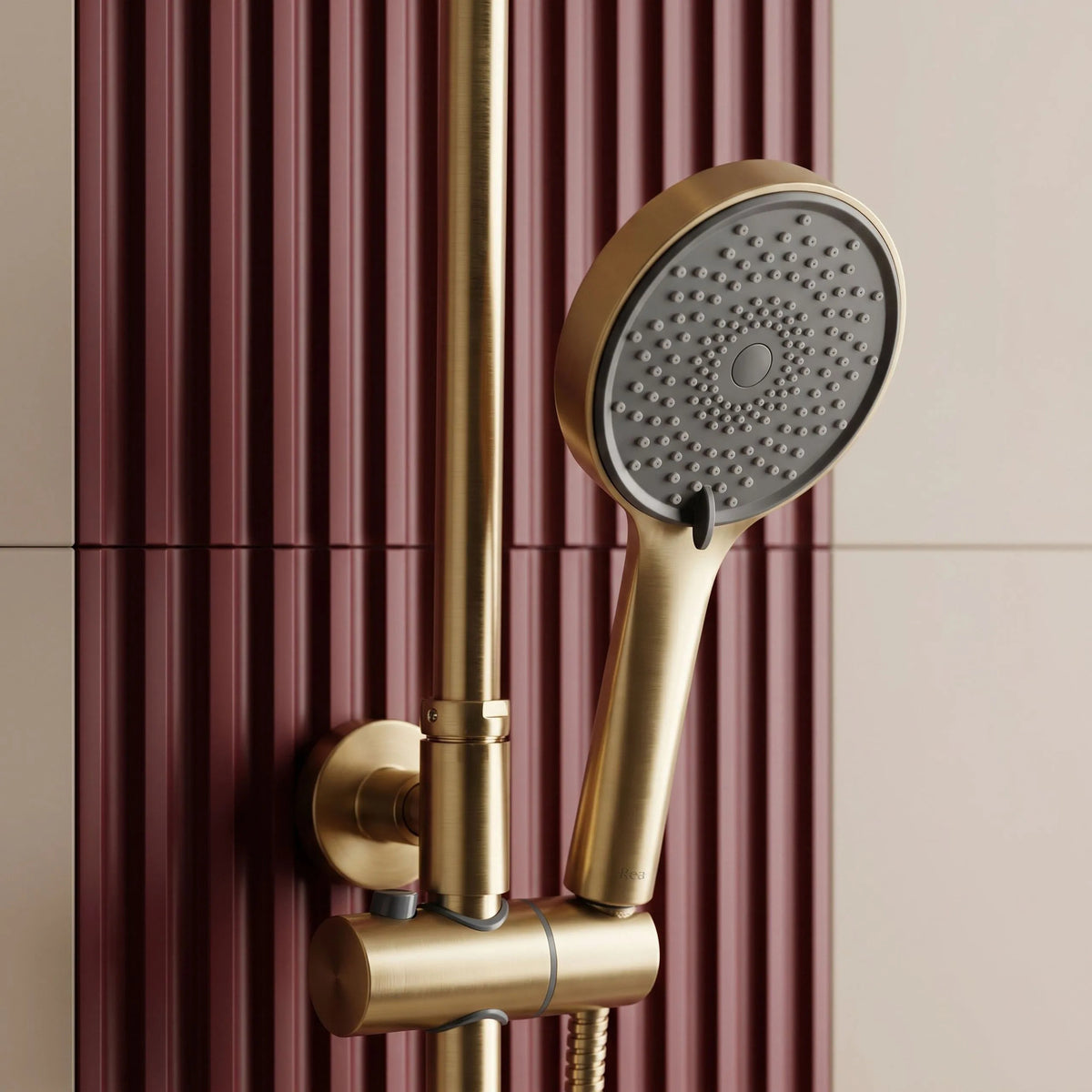 Duschgarnitur Rea Avanti Brush Gold 7