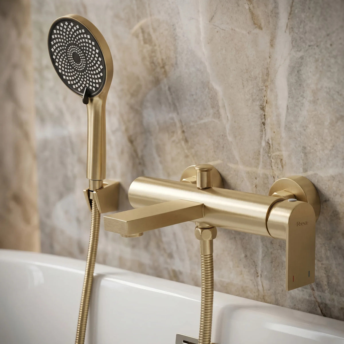 Wannenarmatur REA Hunter Brush Gold 7