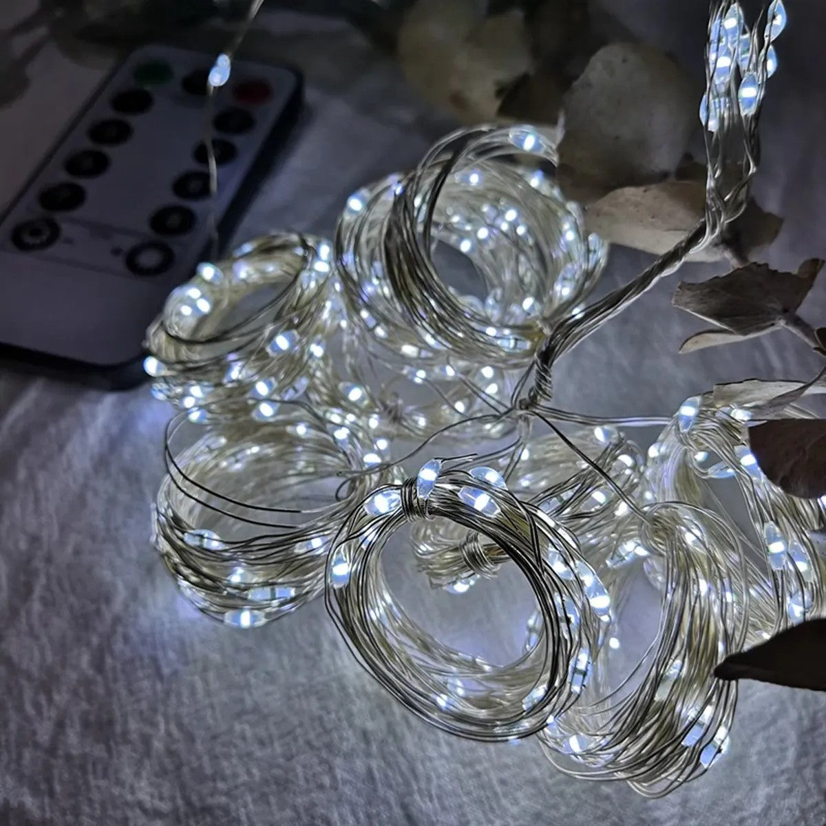 Lichterkette LED 300 Stk 3x3m Warm Lichtfarbe 7