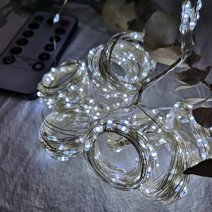 Lichterkette LED 300 Stk 3x3m Warm Lichtfarbe 7