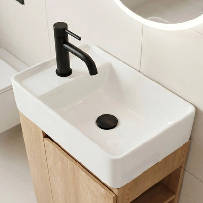 Badezimmerschrank Mit Waschbecken REA Astra 43cm 7