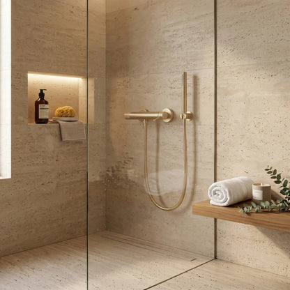 Badewannenarmatur REA Venti Brush Gold 7
