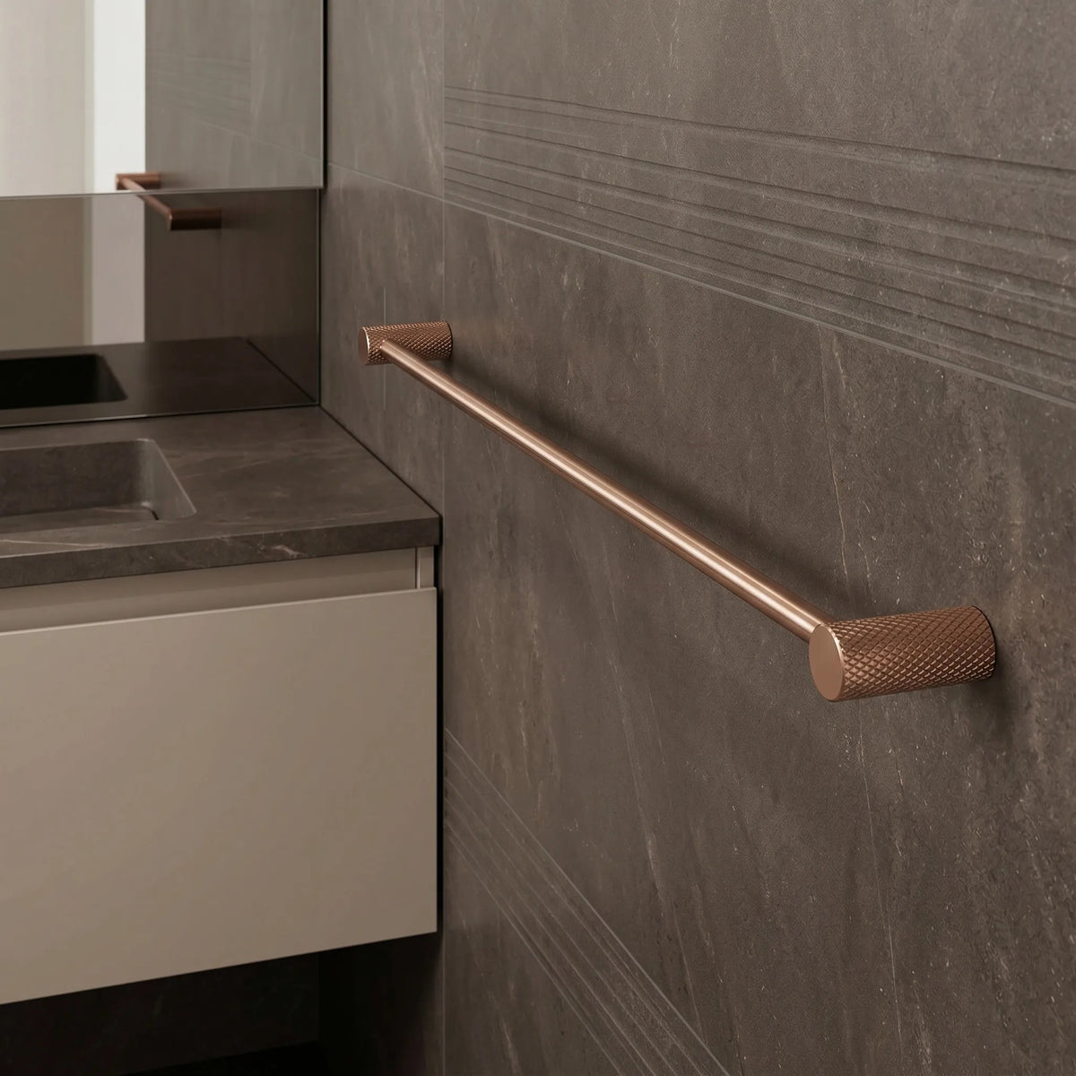 Badezimmer-Aufhänger A62301BRG OTTO Brush Copper 7