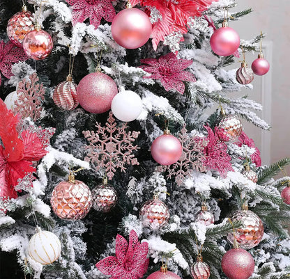 Christbaumkugeln 311433 ROSE RED 7
