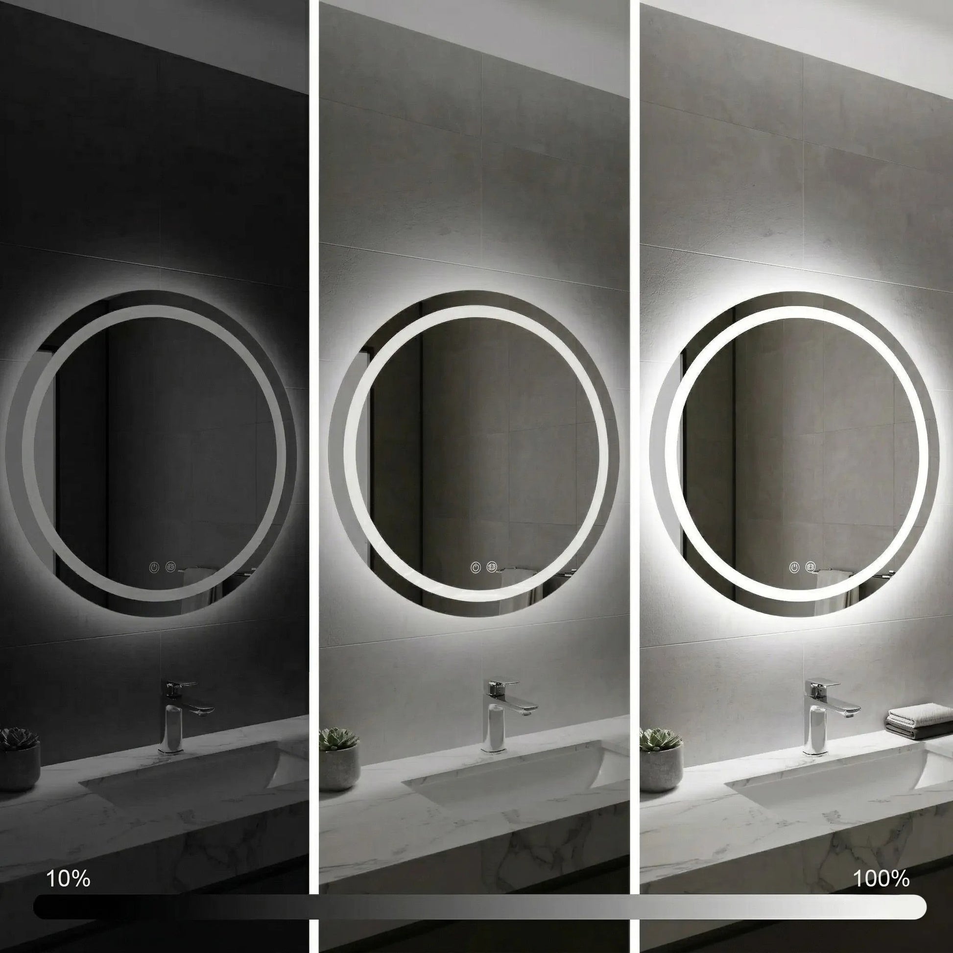 Spiegel LED SOFT 100  7