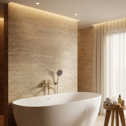 Wannenarmatur Rea Lungo Stripe Gold Brush  7