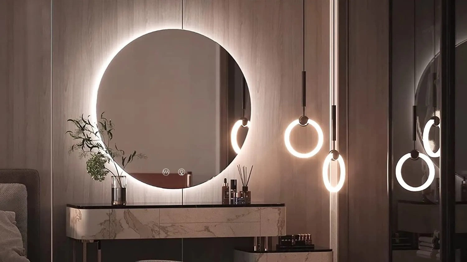 Spiegel LED 100cm HZJ100  7