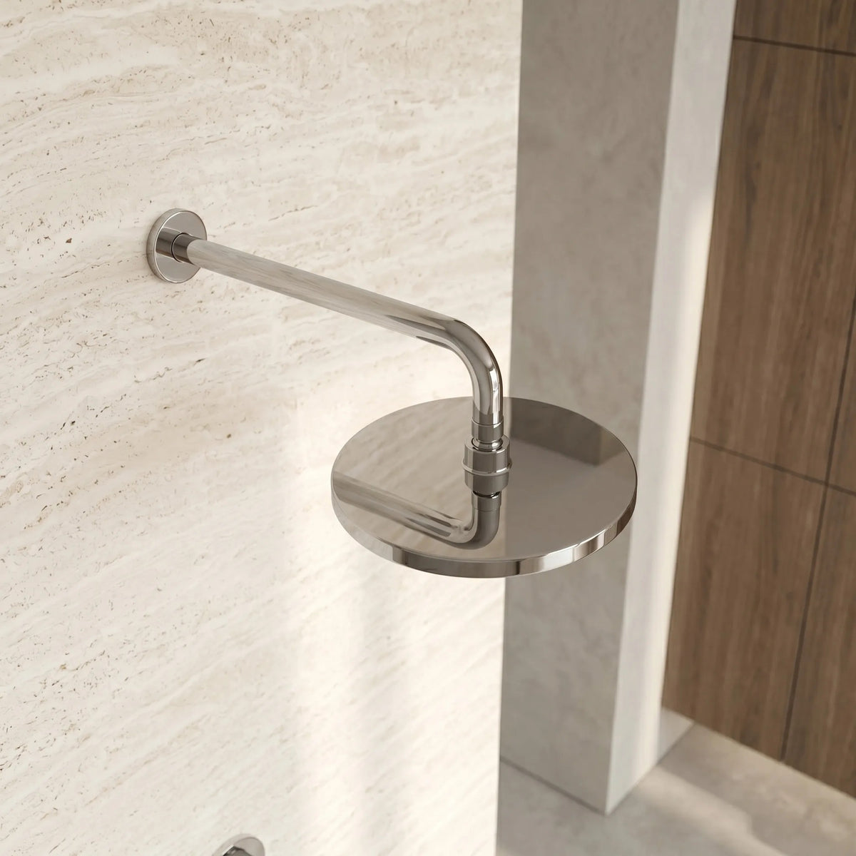 Runder Duscharm REA JS-9021 40cm Chrome 7
