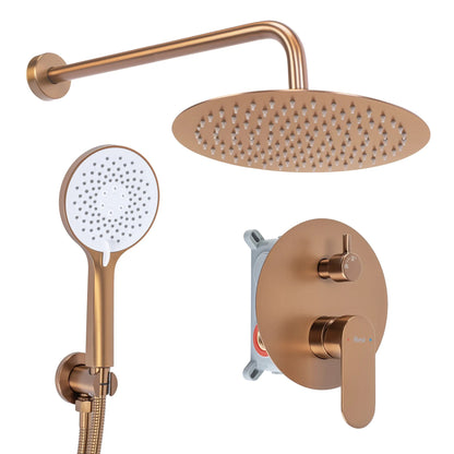 Unterputz Duschset Rea Drop Brush Copper + BOX 7