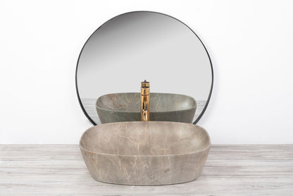 Aufsatzwaschbecken Rea Freja Beige  3